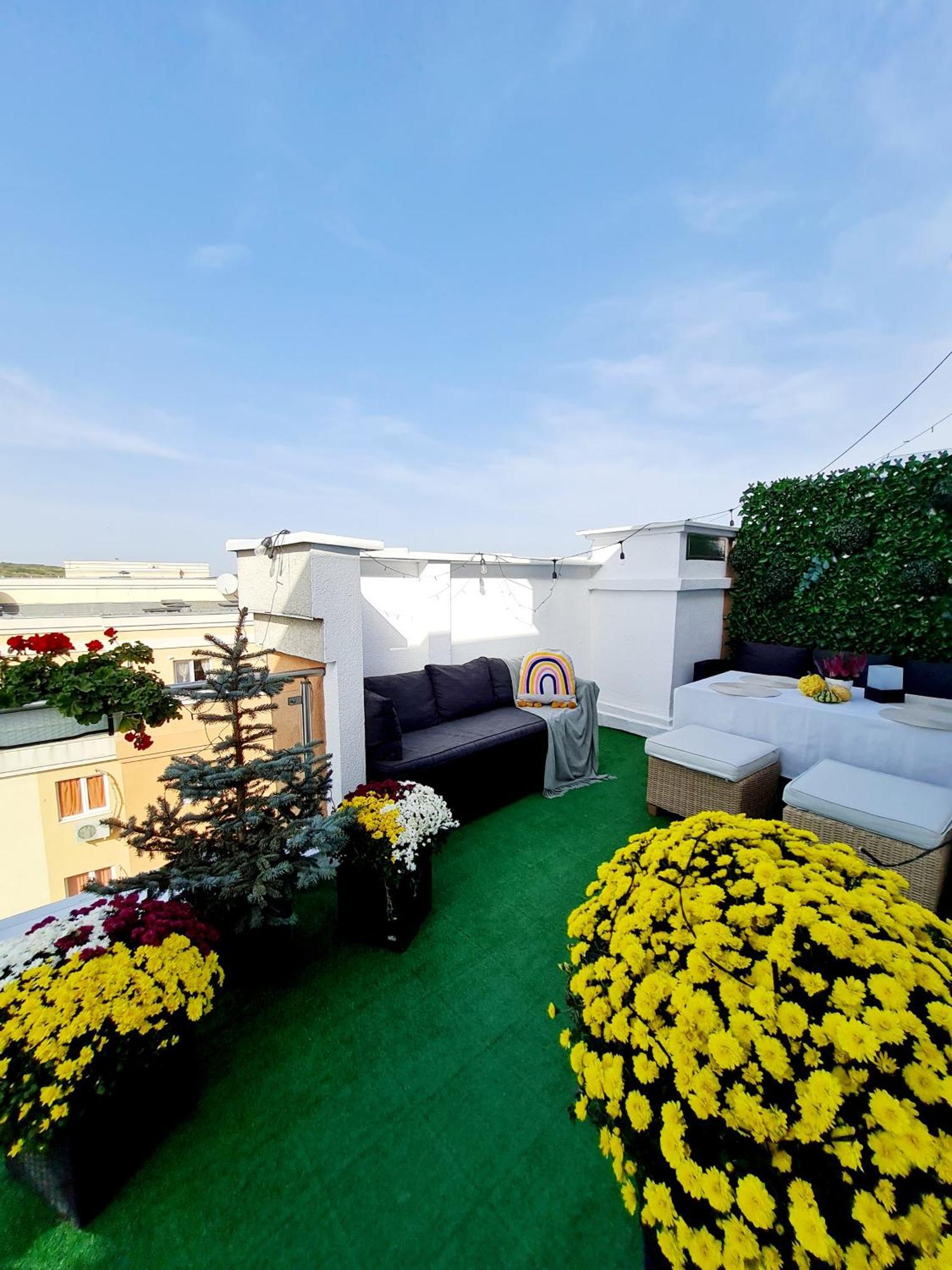 Penthouse Aeroport Iasi Apartamento Exterior foto